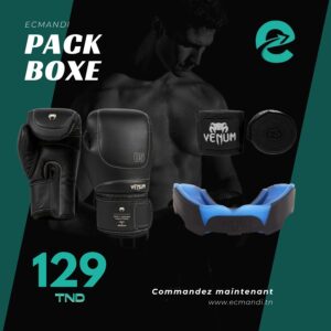 Pack Boxe Venum – Gants, Protège-Dents & Bandages