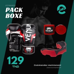 Pack Boxe Venum – Gants, Protège-Dents & Bandages